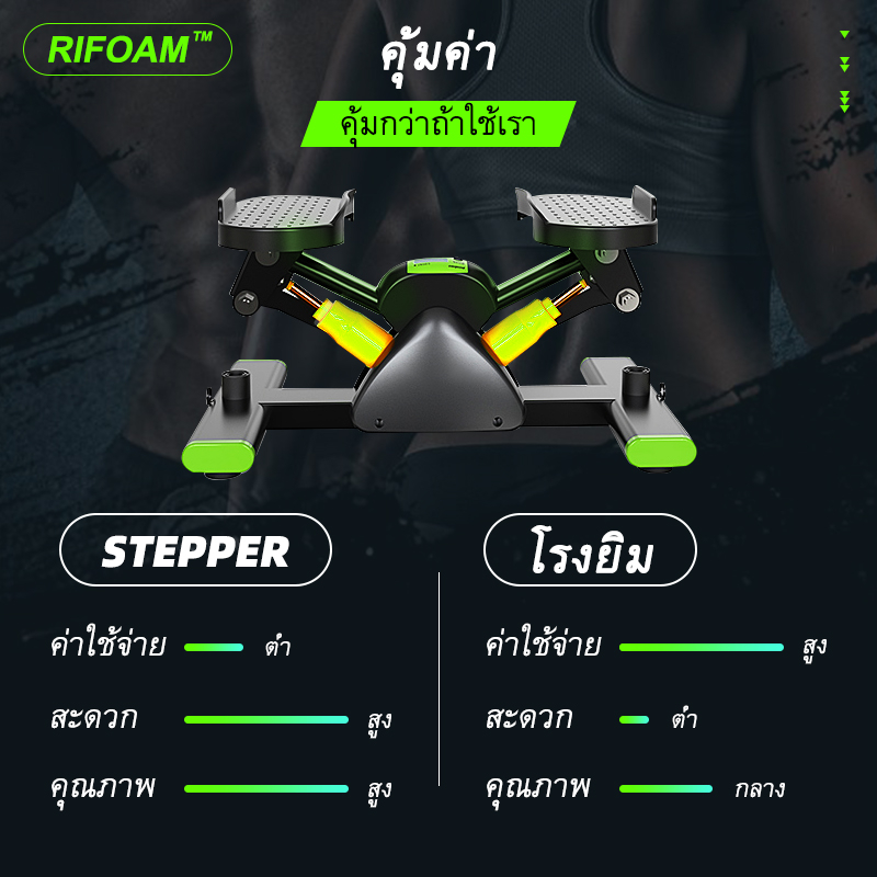 สเต็ปเปอร์ V-shape Stepper เครื่องเหยียบออกกำลังกาย อุปกรณ์คาร์ดิโอมาแรงที่สายฟิตเนสต้องรู้