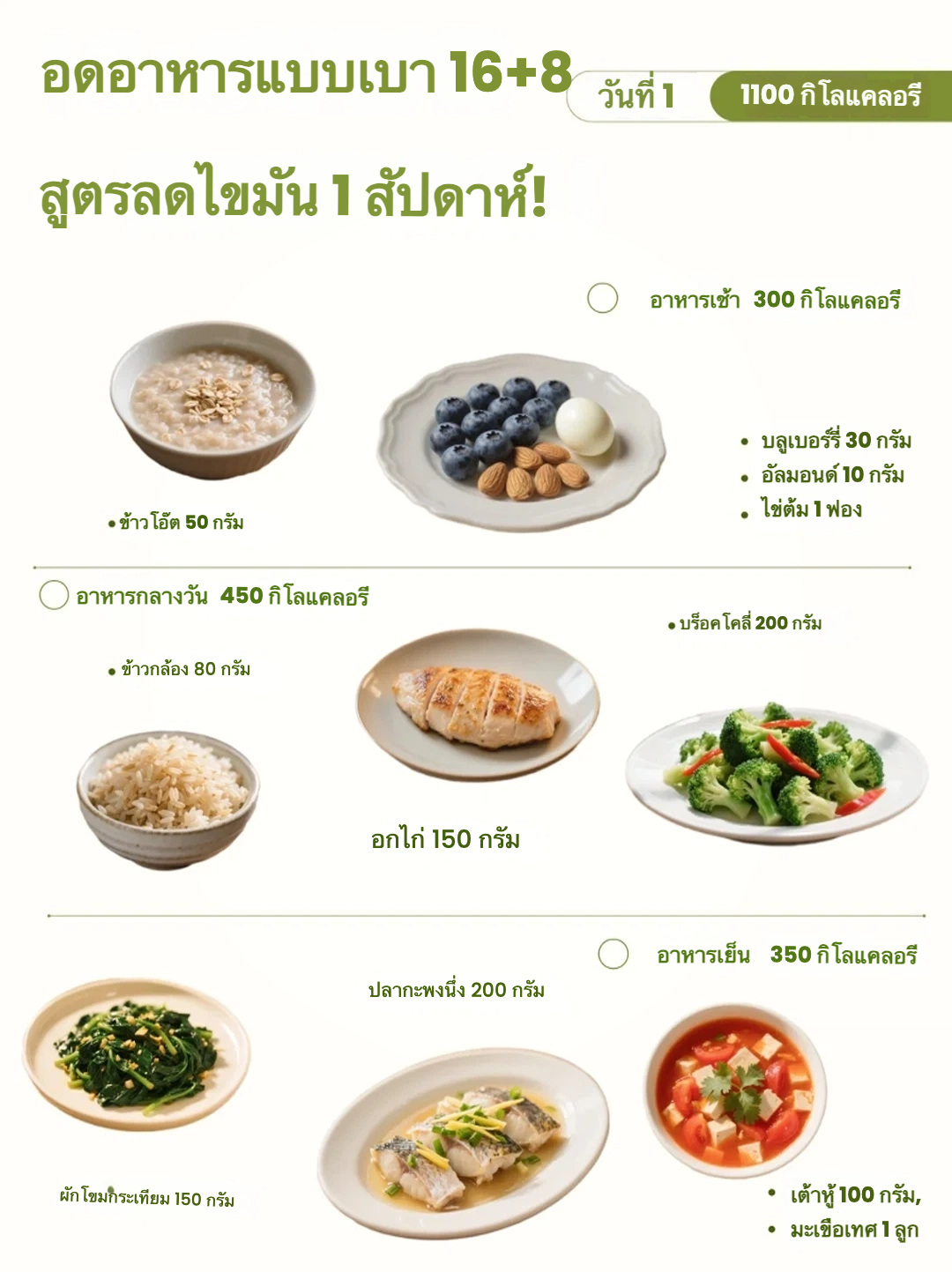 🍽️ 16+8 วิธีลดน้ำหนักแบบกินครบ 3 มื้อ!
