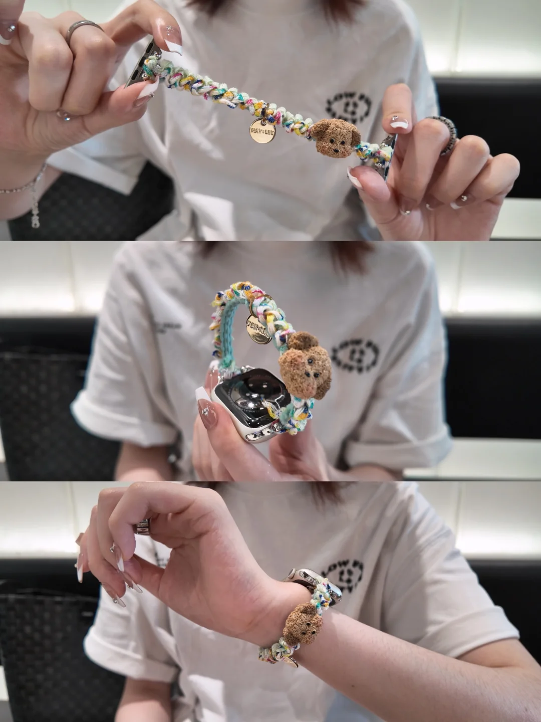 สาย iWatch ลายหมาน้อยน่ารัก 🐶✨