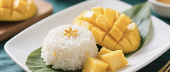 ข้าวเหนียวมะม่วง: รสชาติหน้าร้อนที่พาคุณสัมผัสความเป็นไทย