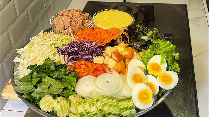 🥗 เมนูสลัดทูน่าไข่ต้ม เพิ่มโปรตีน อิ่มท้อง ทำง่าย