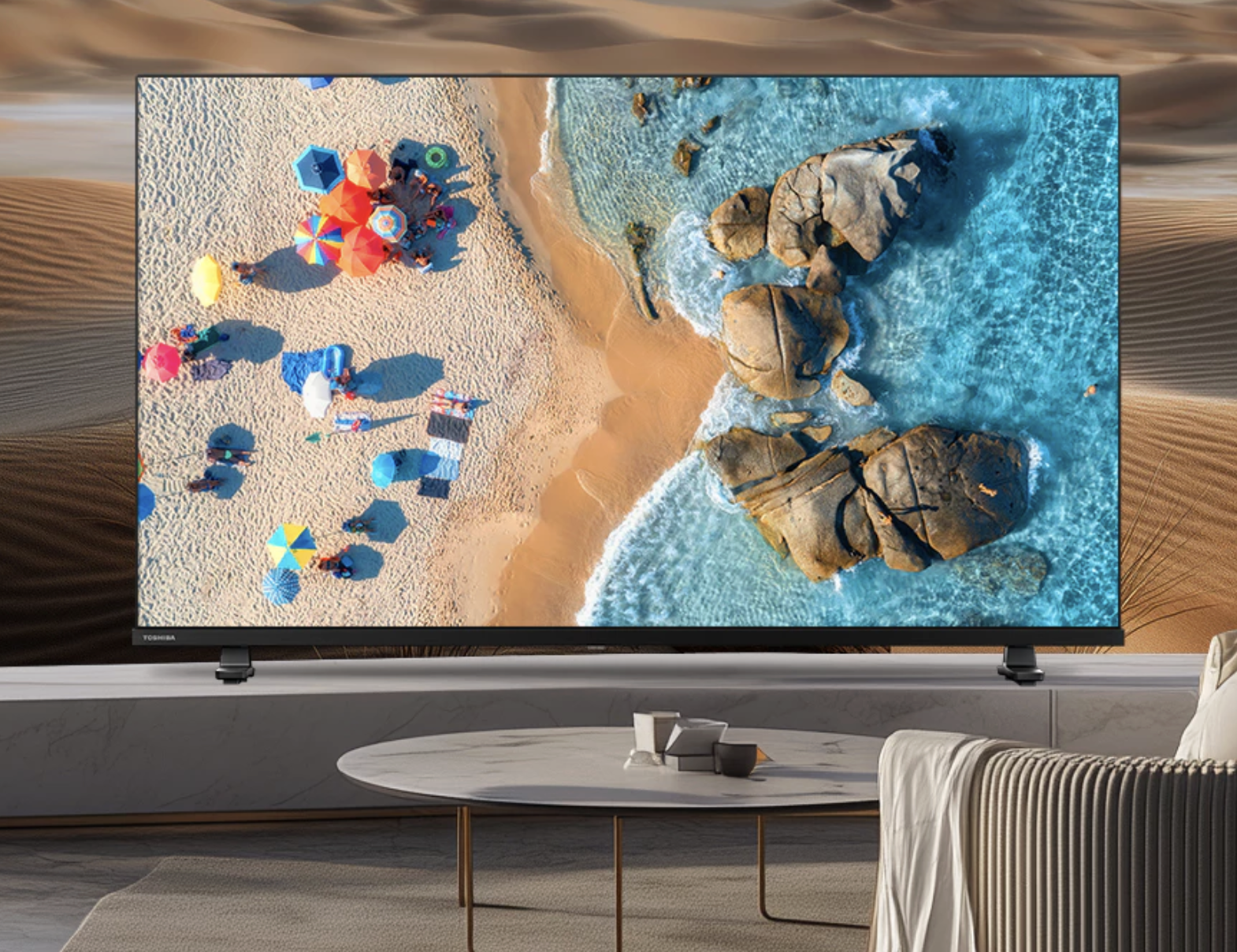 Toshiba TV 43E31RP ทีวี 43 นิ้ว: เติมชีวิตให้ห้องนั่งเล่นด้วยความคมชัดและดีไซน์เรียบเนี๊ยบลงตัว