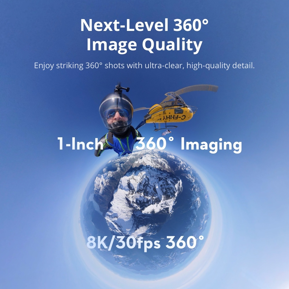 DJI Osmo 360 กล้องแอ็กชัน 8K รอบทิศที่ครีเอเตอร์ยุคใหม่ต้องจับตามอง
