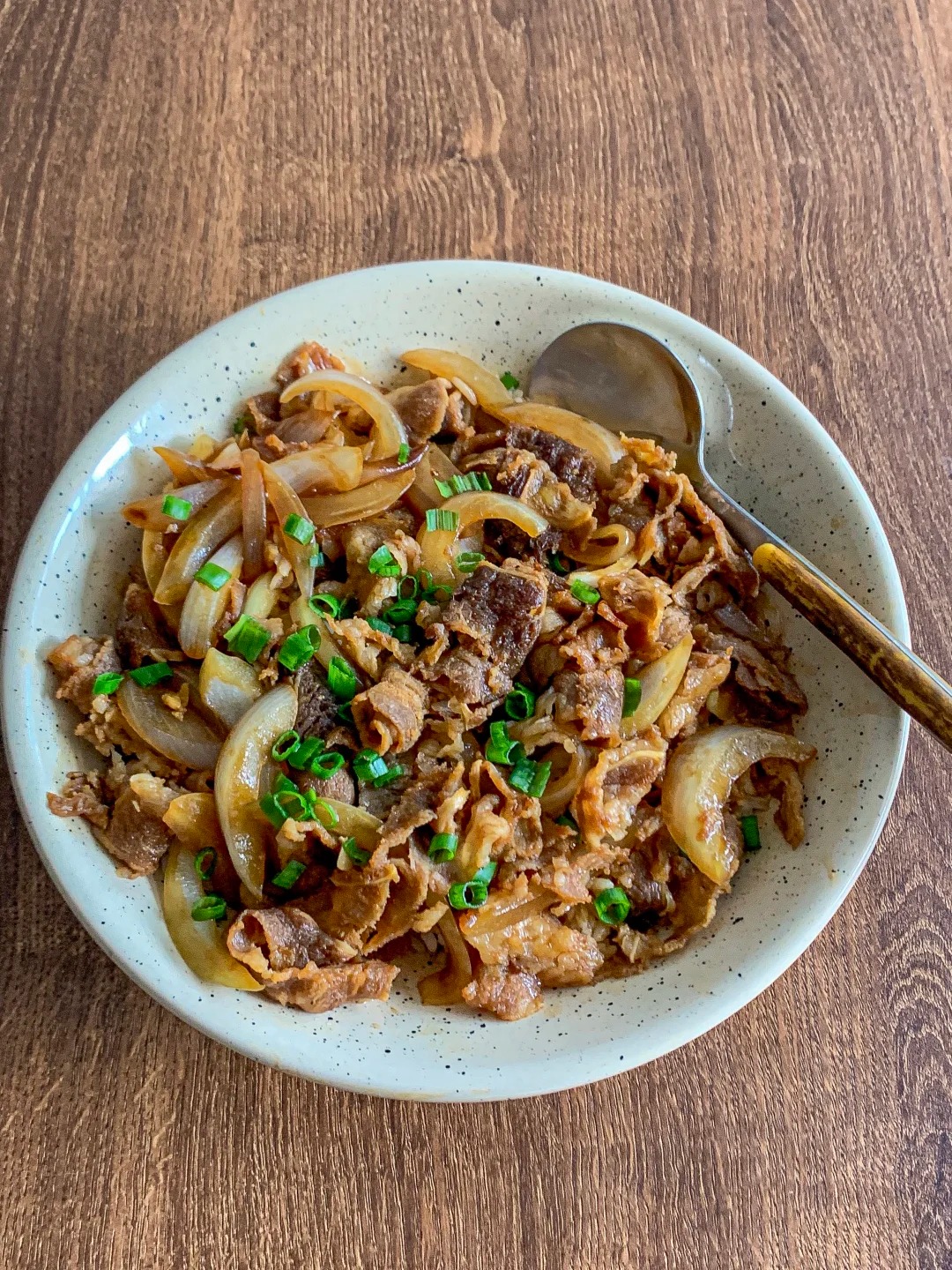 10 นาทีเสร็จ! 🔥 ข้าวหน้าเนื้อญี่ปุ่นลดไขมัน 🍚