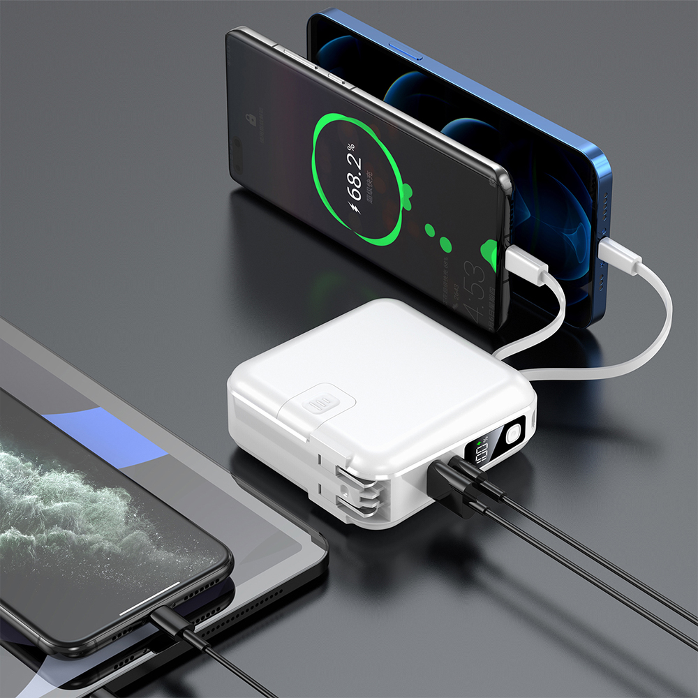 หมดห่วงเรื่องแบตหมด! Remax W1501 พาวเวอร์แบงค์ 15,000 mAH ชาร์จเร็ว พกพาสะดวก