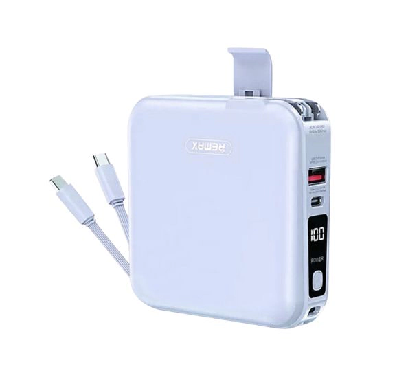 หมดห่วงเรื่องแบตหมด! Remax W1501 พาวเวอร์แบงค์ 15,000 mAH ชาร์จเร็ว พกพาสะดวก