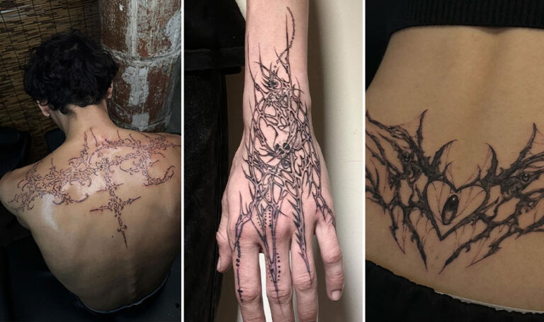 Cybersigilism Tattoo ลายเส้นแห่งอนาคต สไตล์รอยสักมาแรงประจำปี 2025