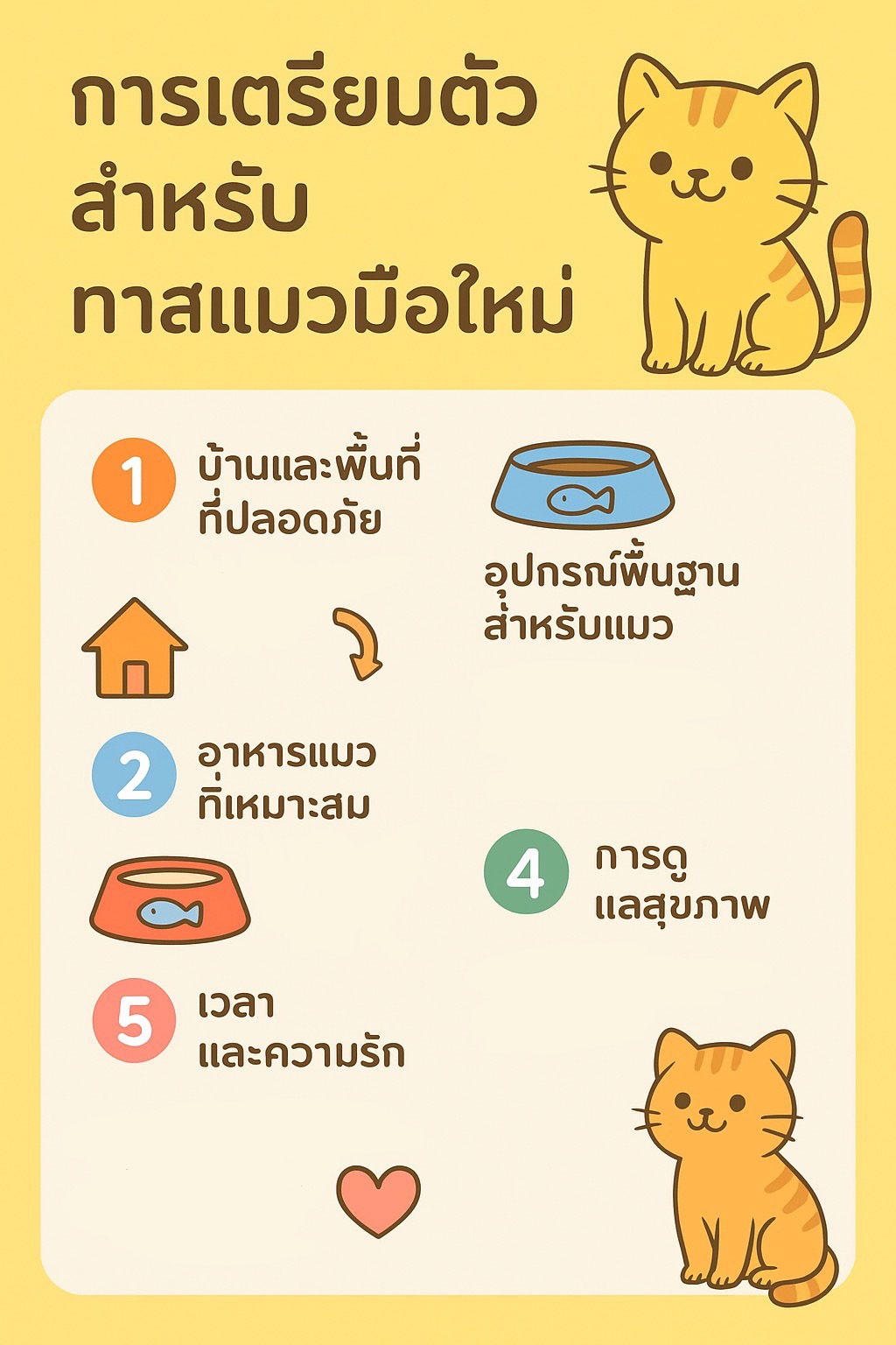 ทาสแมวมือใหม่ต้องรู้! เคล็ดลับเตรียมตัวก่อนรับเจ้าเหมียวเข้าบ้าน