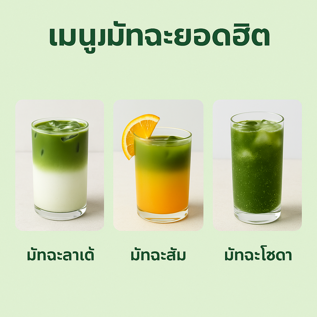 มัทฉะชงคู่กับอะไรได้บ้าง : คู่มือการดื่มมัทฉะสำหรับสายชาเขียว