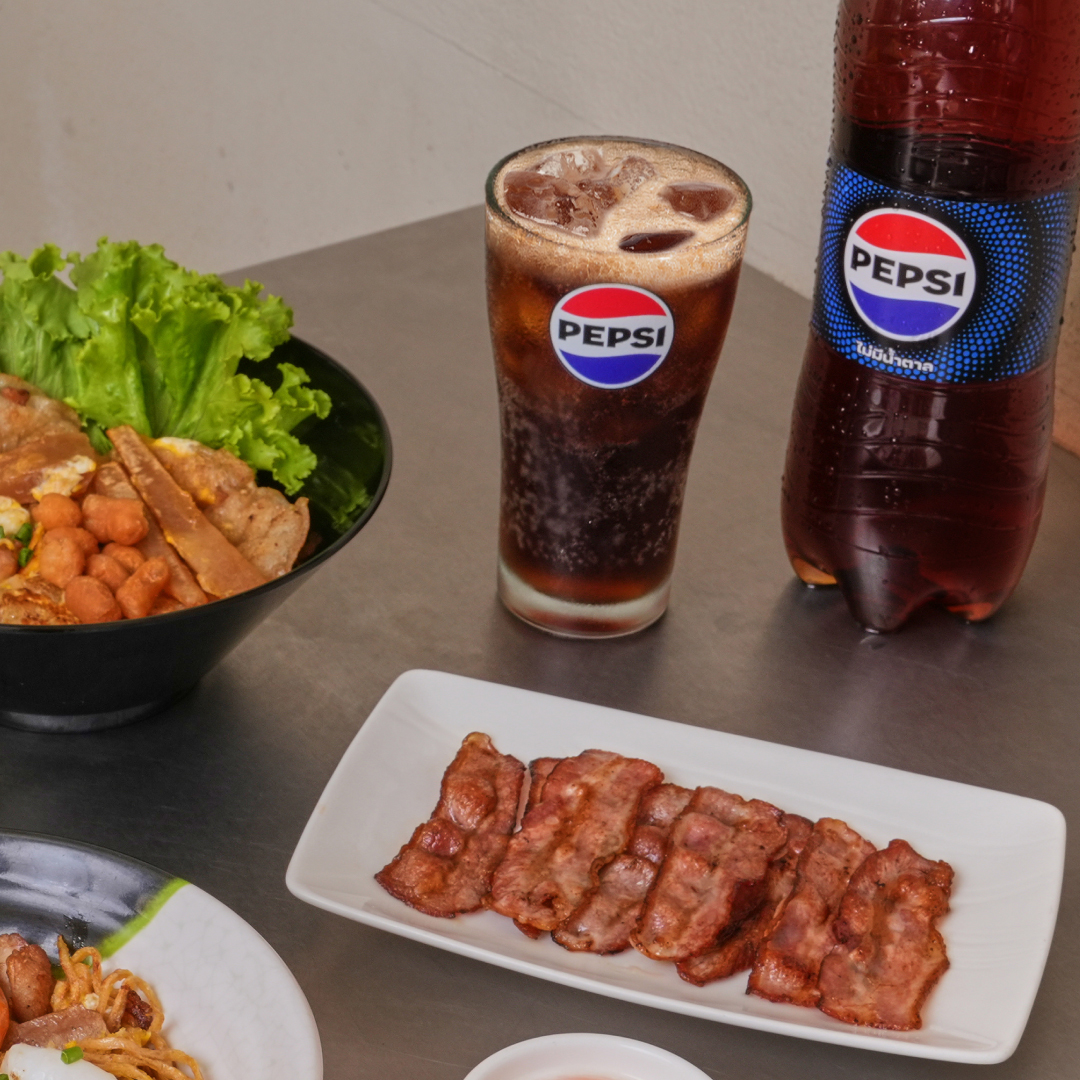 Pepsi เครื่องดื่มที่กินกับอะไรก็อร่อย เติมรสชาติให้ทุกมื้ออร่อยกว่าที่เคย