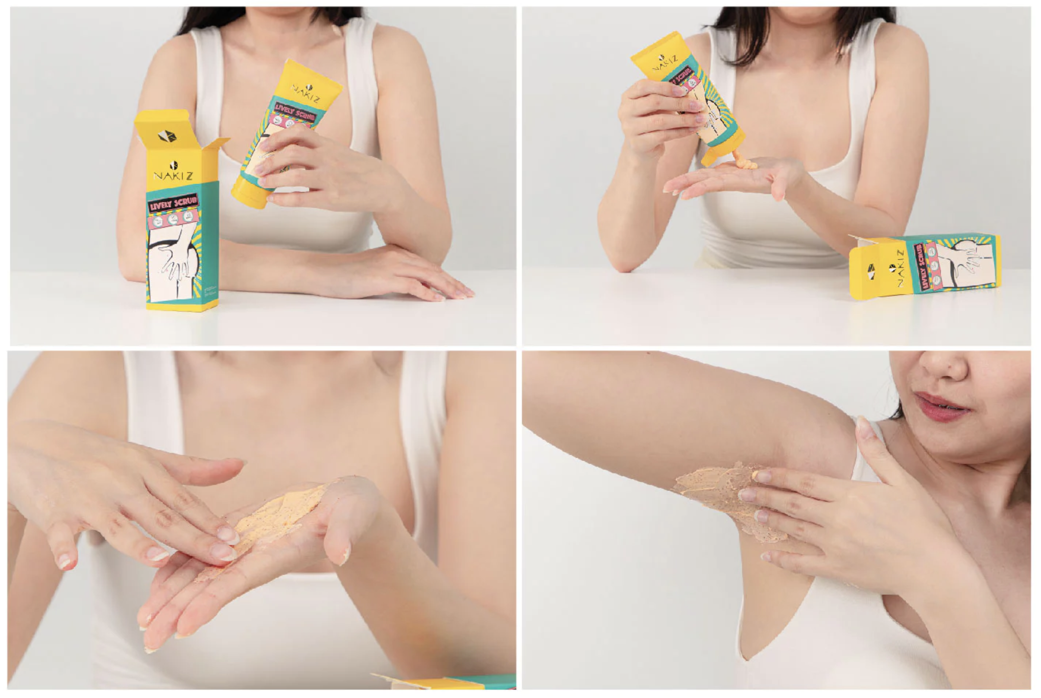 🌸 เปิดเผยปัญหารอยดำทั่วเรือนร่าง พร้อมเคล็ดลับผิวใสเนียนด้วย NAKIZ LIVELY BUTT & LIVELY SCRUB