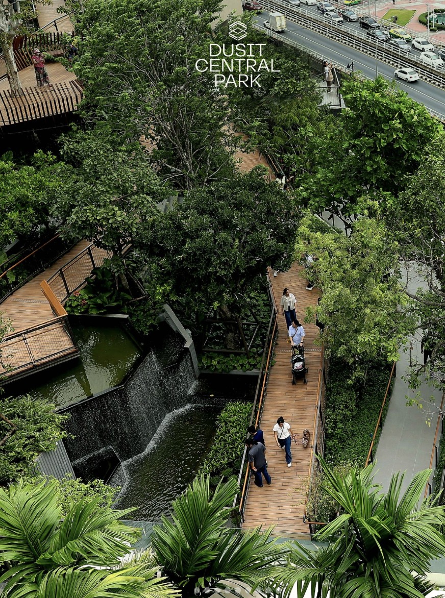 Dusit Central Park: สวนลอยฟ้าใจกลางเมืองแห่งแรกในไทย🌳