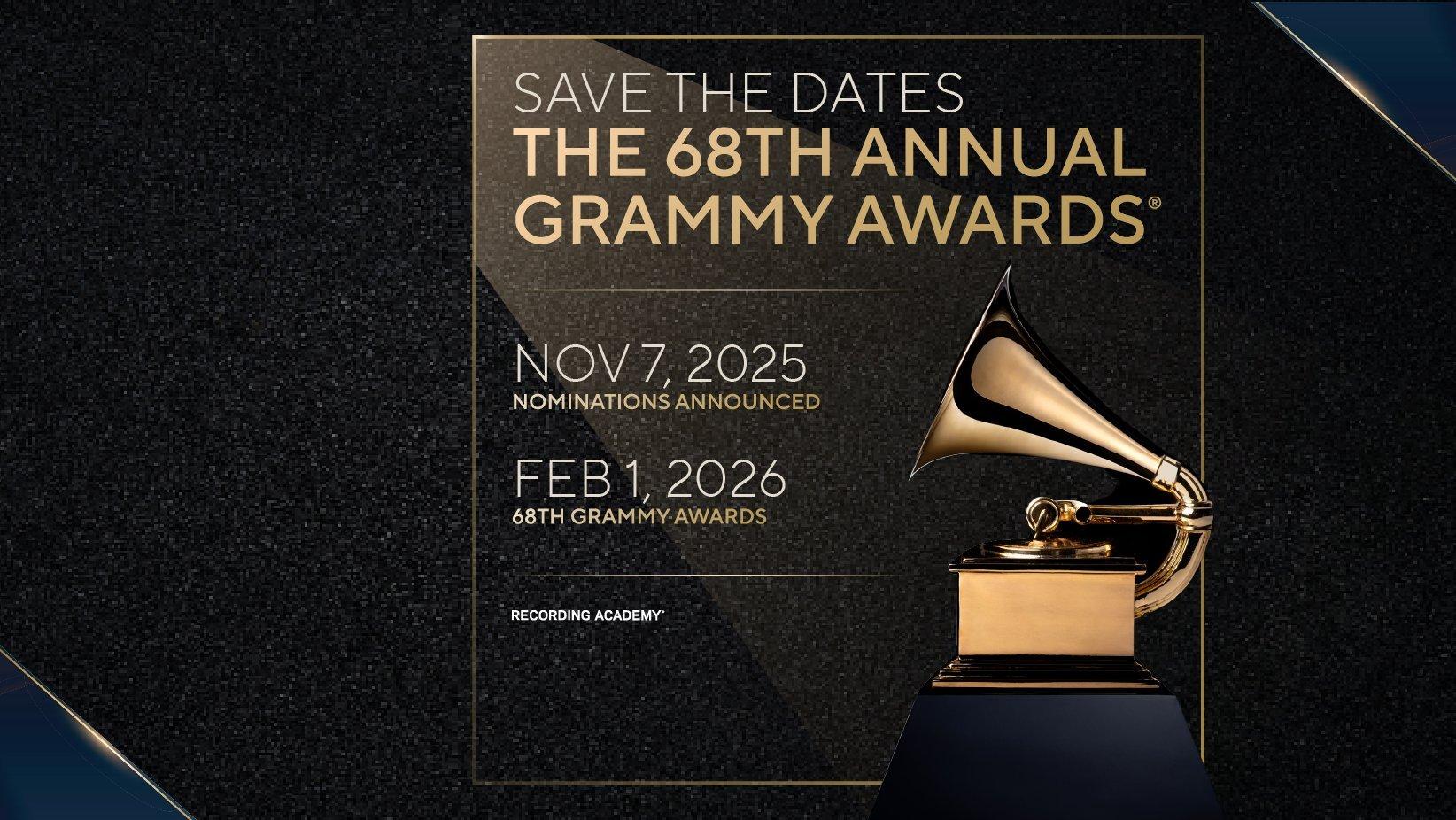 รายชื่อผู้เข้าชิง Grammy 2026 มาแล้ว! ศิลปินดัง คลื่นลูกใหม่ร่วมลุ้นรางวัลใหญ่