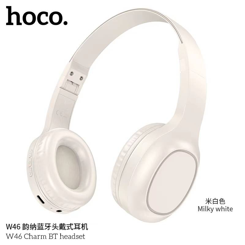 HOCO W46 หูฟังบลูทูธ ของดีราคาประหยัด หูฟังที่ครบกว่าเดิมในงบที่จับต้องได้