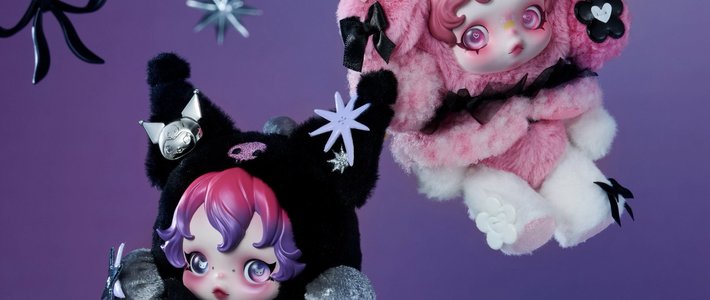 🖤💗 SKULLPANDA × KUROMI / MY MELODY Plush
สองอารมณ์ สองตัวตน แต่หัวใจเดียวกัน