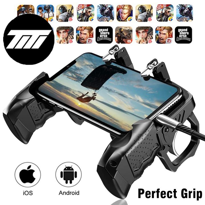 Wireless Gaming Controller จอยเกมสำหรับมือถือ ระบบสั่น เชื่อมต่อไร้สาย เล่นเกมส์สนุกมากยิ่งขึ้น
