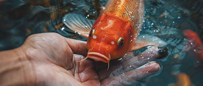 สวดมนต์ปล่อยปลาเพื่อเปิดรับความคิดดีๆ และพรดีๆ