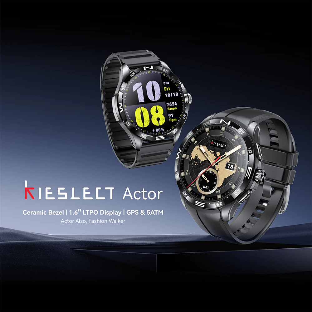 Kieslect Actor Smartwatch ดีไซน์สวย เด็ดทุกฟีเจอร์
