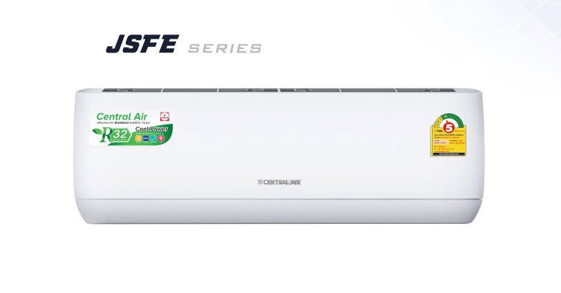 Central Air JSFE R32 แอร์เย็นฉ่ำ...คุ้มค่าเกินราคา พร้อมเป็นมิตรกับสิ่งแวดล้อม