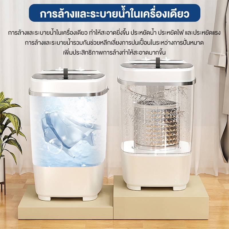 CAMEL เครื่องซักผ้ากึ่งอัตโนมัติขนาดเล็กที่ทั้งประหยัดพื้นที่และใส่ใจสุขอนามัย