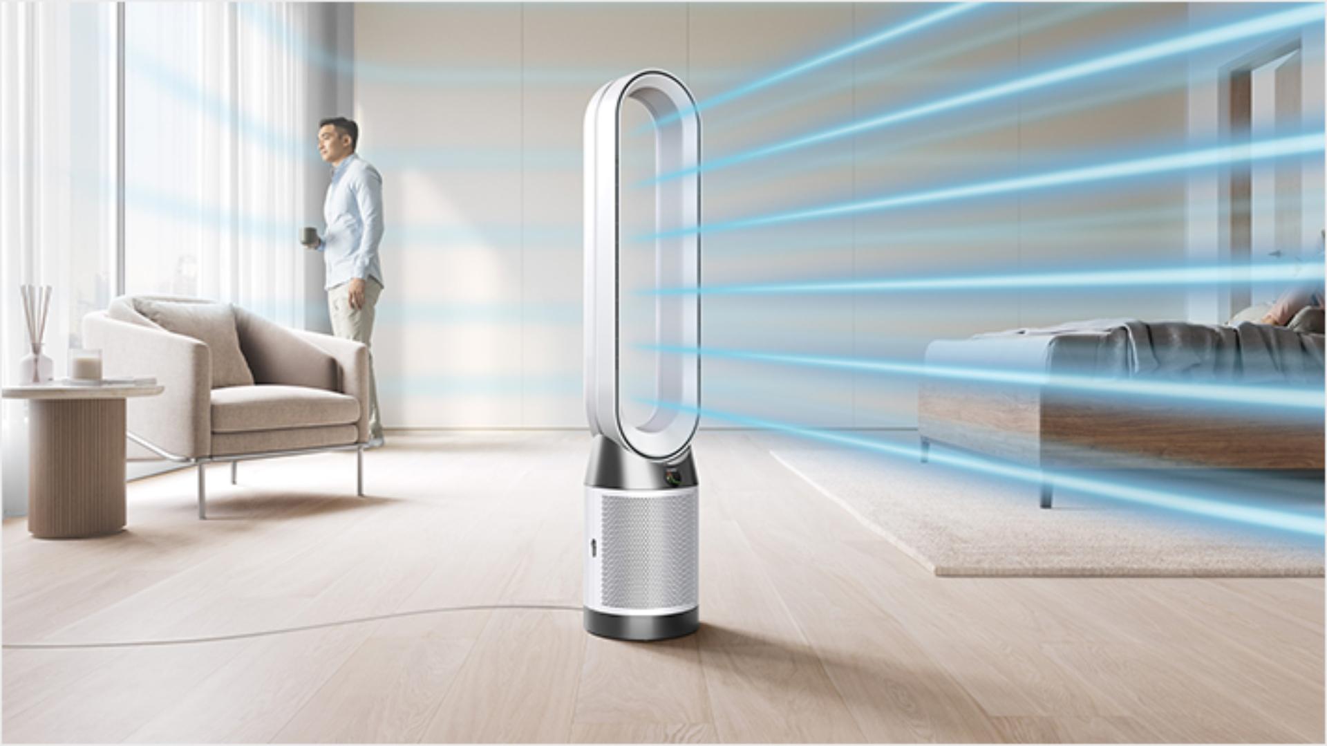 Dyson Purifier Cool PC1 (White/White) เครื่องฟอกอากาศไดสัน ก้าวใหม่ของอากาศบริสุทธิ์ในบ้าน