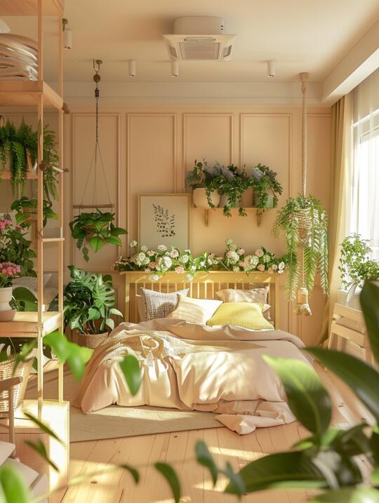 บ้านต้นไม้สีเขียวสดใสสไตล์โมเน่ต์ในเซินเจิ้น