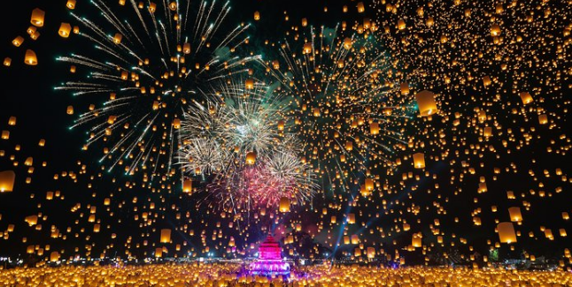 ยี่เป็งล้านนาอินเตอร์ 2025 ค่ำคืนแห่งแสงโคม ส่องใจให้สว่างเหนือท้องฟ้าเชียงใหม่