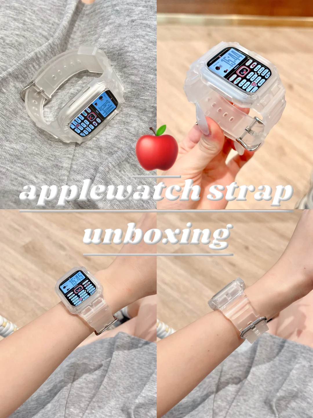 คู่หูหน้าร้อน: เคส+สาย iWatch 🏊‍♀️