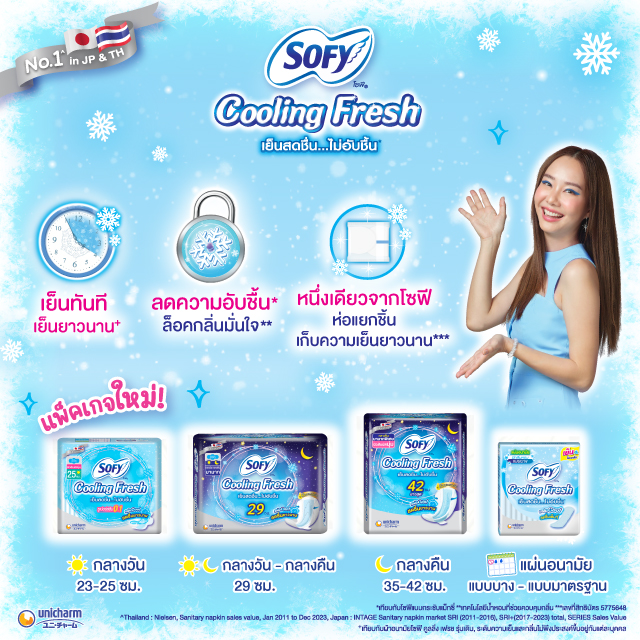🌸 ผ้าอนามัยเย็น: ความสดชื่นใหม่ในวันที่ผู้หญิงต้องการความสบาย