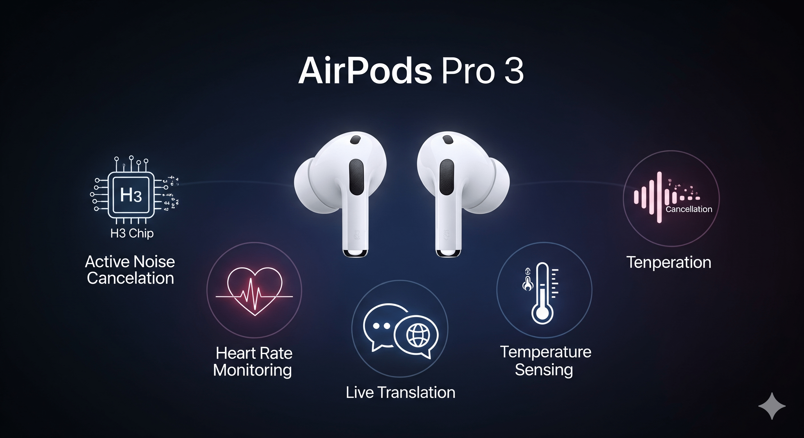 APPLE TECH | AirPods Pro 3 การก้าวข้ามขีดจำกัดของชิป H3 ของ Apple