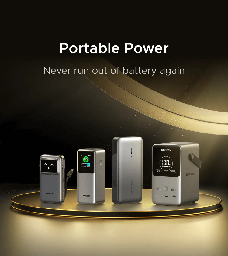 Ugreen VS Anker: สองผู้นำตลาดพาวเวอร์แบงค์ในปี 2568 ใครมีข้อดีที่เหนือกว่ากัน?
