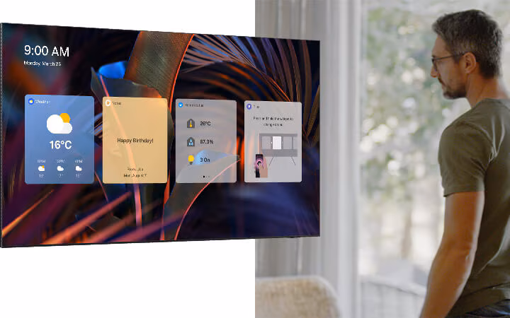 Samsung TV 2025 เติมเต็มห้องนั่งเล่นด้วยความสว่างและดีไซน์ที่ลงตัว