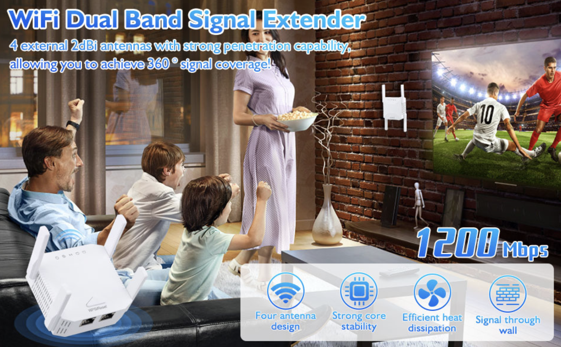WiFi Booster: ขยายสัญญาณไกลถึงทุกมุมบ้าน