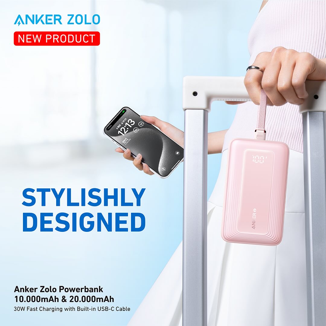 Anker พาวเวอร์แบงค์คู่ใจ...ชาร์จไว ปลอดภัย และทนทานที่สุด