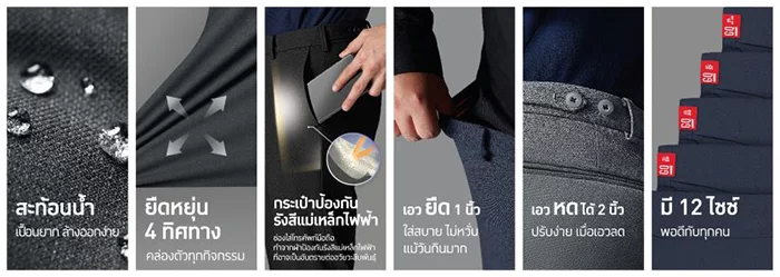 GQ เสื้อผ้าสำหรับทำงานของหนุ่มสาวชาวออฟฟิศ ใส่ง่าย สบาย พร้อมเทคโนโลยีสุดล้ำ!