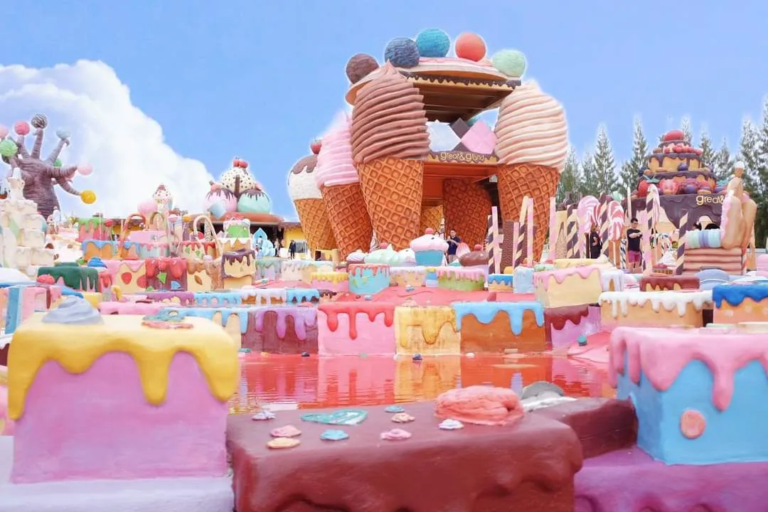 แนะนำที่เที่ยว Great & Grand Sweet Destination ดินแดนขนมหวานสุดแฟนตาซีแห่งพัทยา