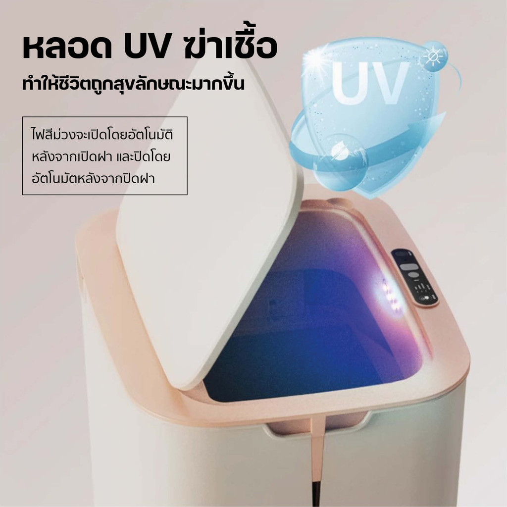 ถังขยะเปิด-ปิดอัตโนมัติ ไอเทมลับยกระดับบ้านให้ดูดี