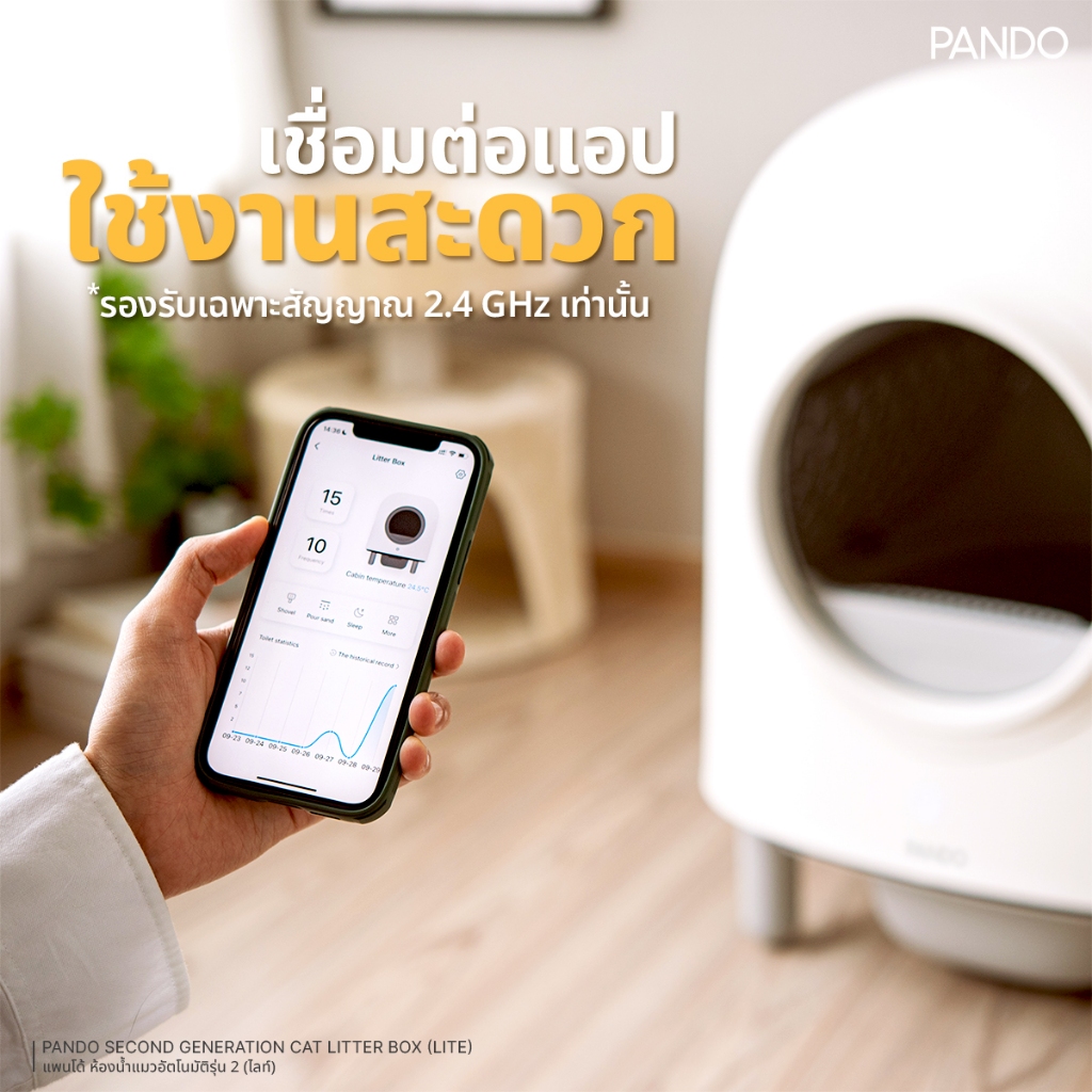 ห้องน้ำแมวอัตโนมัติ : ไอเท็มที่ช่วยให้ชีวิตทาสแมวสะดวกขึ้นหลายเท่า