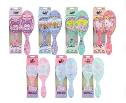 น่ารักเกินต้าน! Wet Brush คอลแลปใหม่ หวีแล้วผมเงางามทุกวัน 🪞