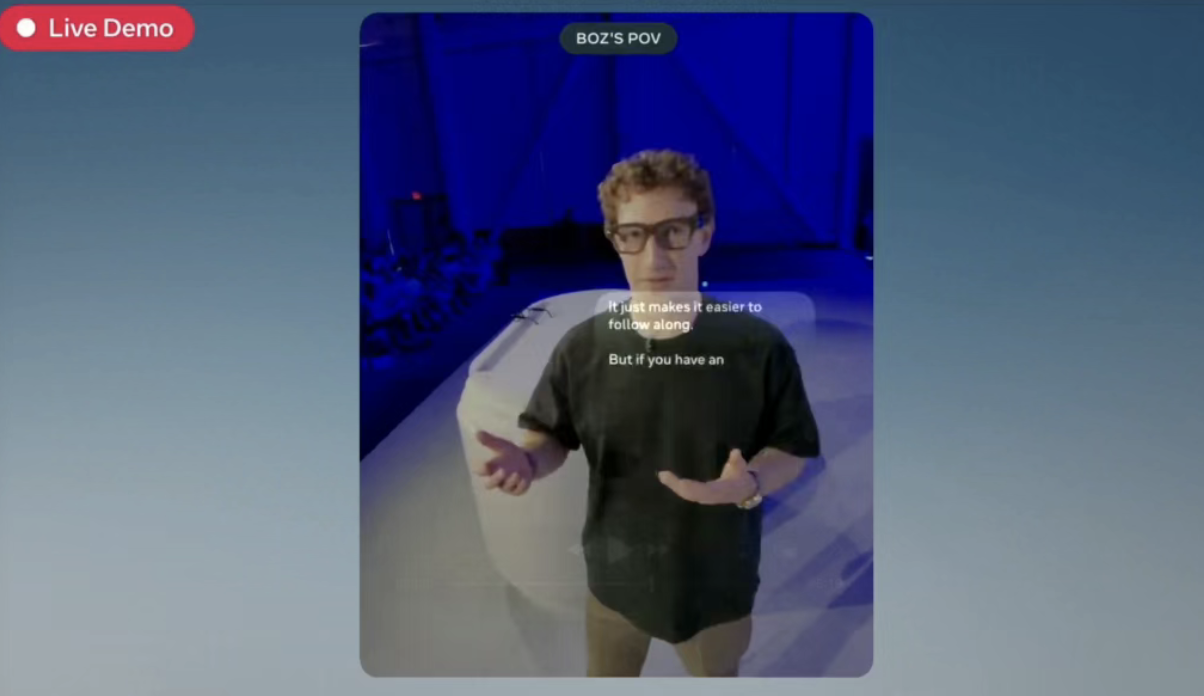 Meta เปิดตัวแว่นตา AI ที่ Apple ทำไม่ได้