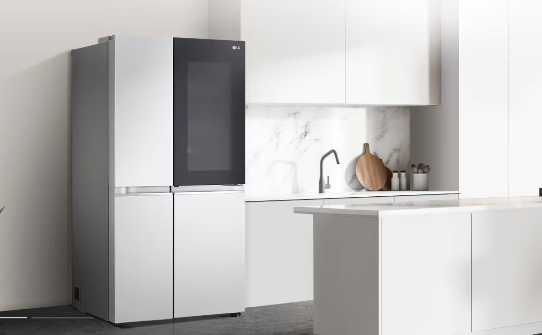 LG Instaview Door-in-Door GC-X257SFZW ตู้เย็นอัจฉริยะดีไซน์หรู ที่เปลี่ยนประสบการณ์จัดเก็บอาหารให้เหนือระดับ