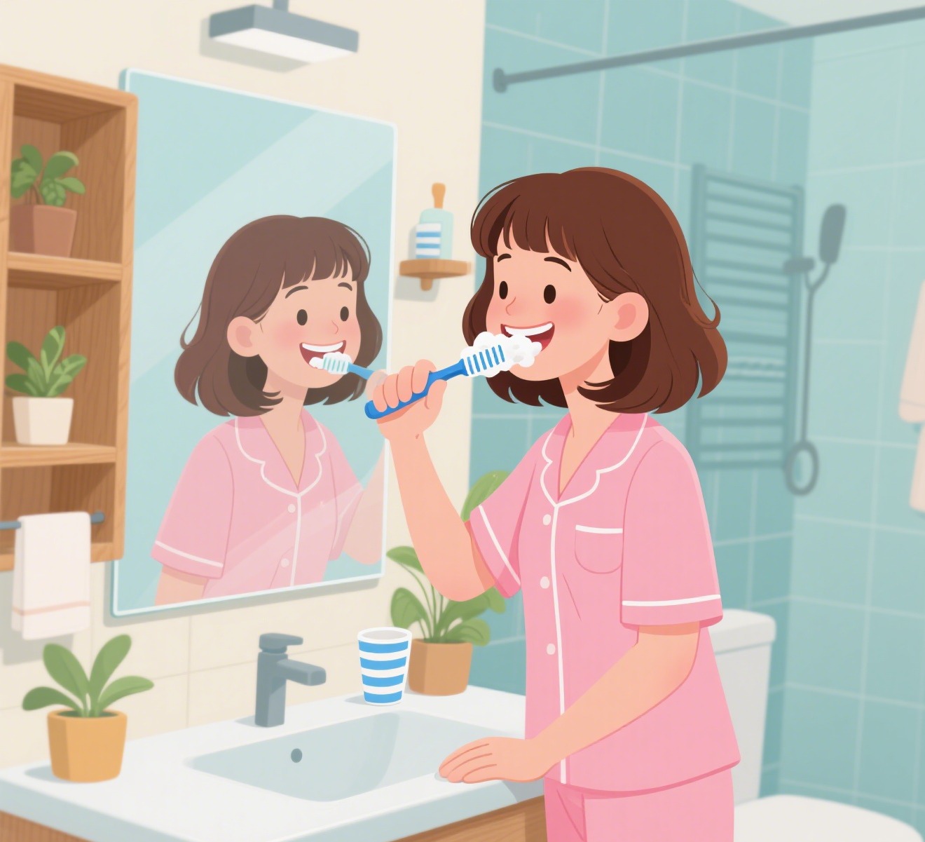 หลักพื้นฐานของการดูแลช่องปาก: ล้าง แปรงฟัน ใช้ไหมขัดฟัน ขูด และทำซ้ำ