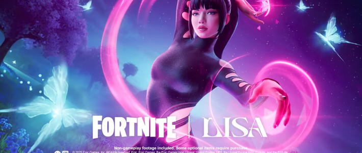 Epic Games จุดกระแสใหม่ ลิซ่าเตรียมเข้า Fortnite ผู้เล่นแห่ดาวน์โหลด