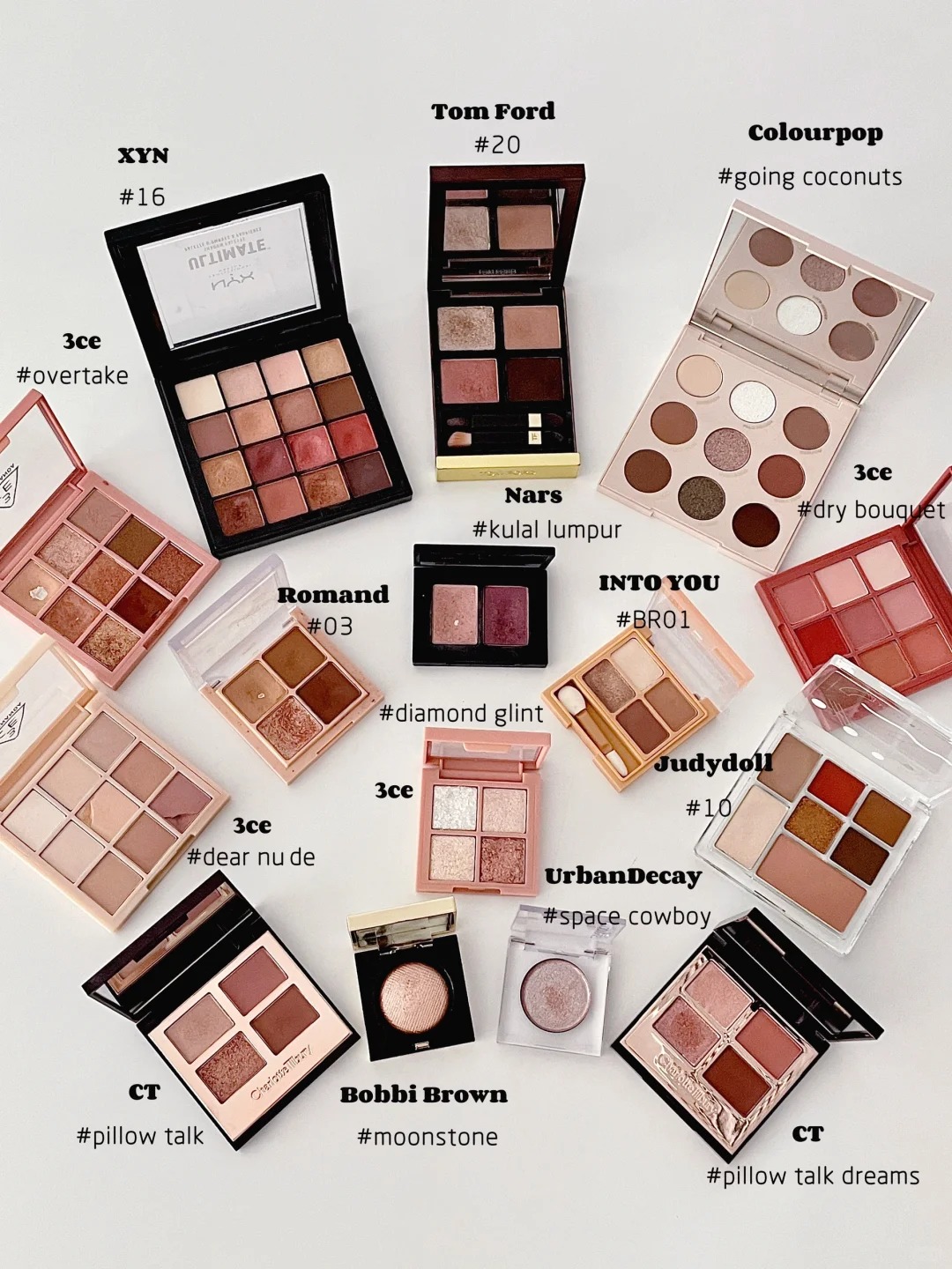 🌟 พาเลทอายแชโดว์โทนธรรมชาติ – ใช้ได้ทุกวัน ทุกลุค! 💁♀️✨