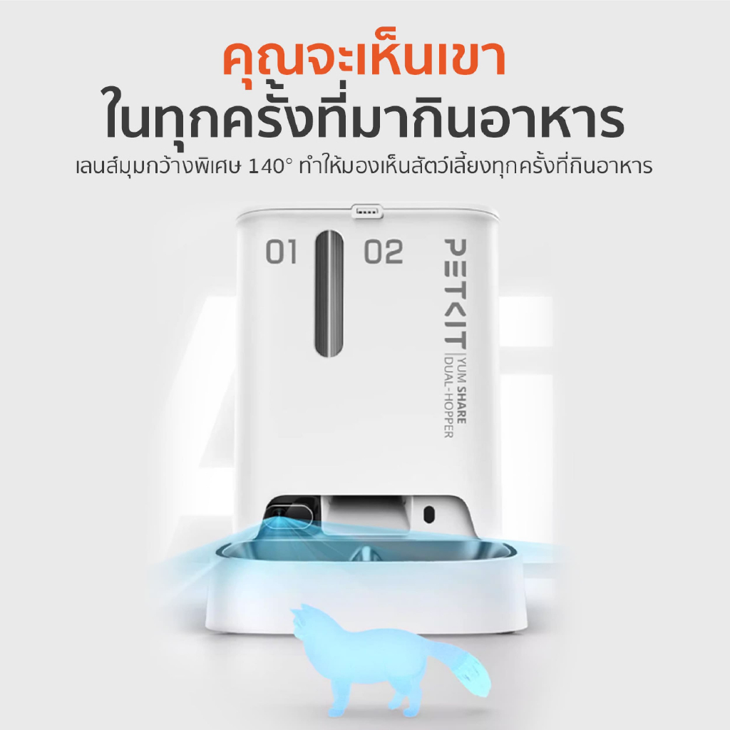 เครื่องให้อาหารสัตว์อัตโนมัติ : ผู้ช่วยเลี้ยงน้องหมาน้องแมวยุคใหม่ ที่เจ้าของสบายใจและสัตว์เลี้ยงอิ่มท้องเสมอ