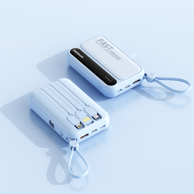 🔋 TUWO พาวเวอร์แบงค์ 30000 mAh พร้อมหัวชาร์จ 4 แบบ – ไอเทมที่คนติดมือถือพลาดไม่ได้!