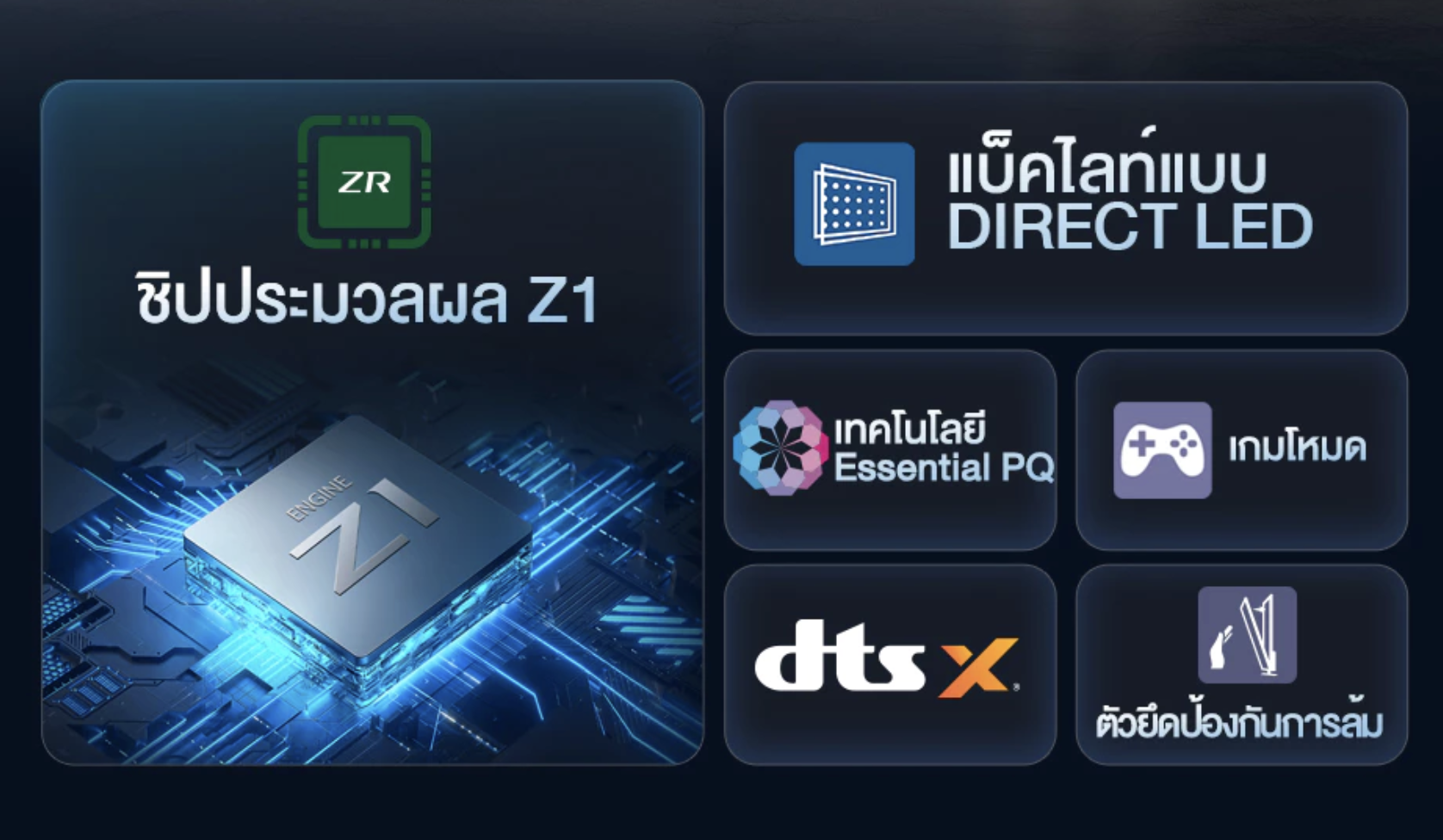 Toshiba TV 43E31RP ทีวี 43 นิ้ว: เติมชีวิตให้ห้องนั่งเล่นด้วยความคมชัดและดีไซน์เรียบเนี๊ยบลงตัว