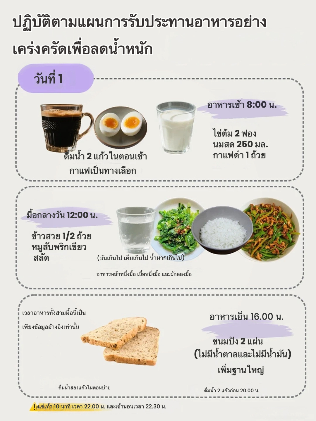 🍽️ ลดน้ำหนักแบบง่ายๆ กับสูตรอาหารนี้!