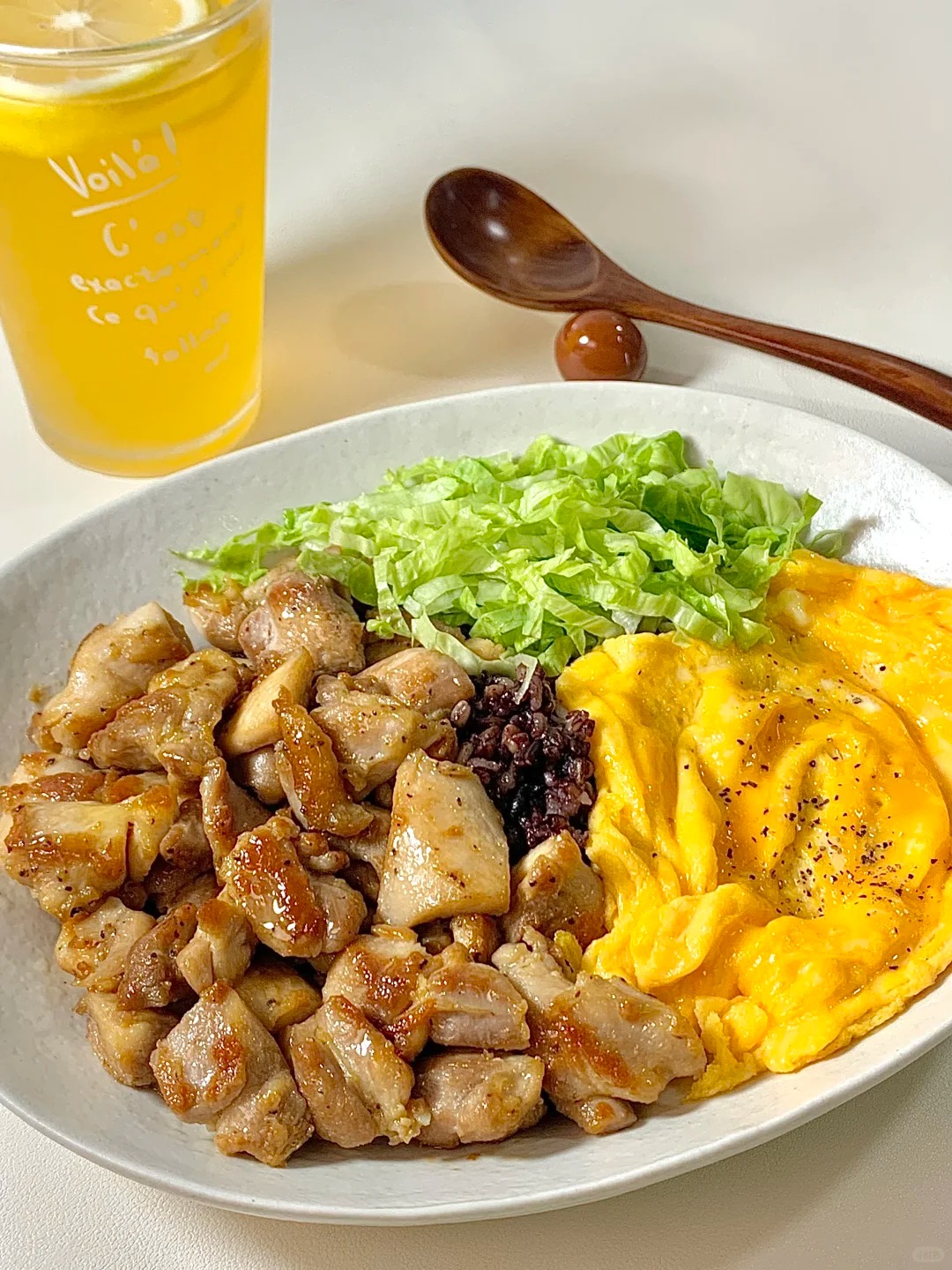 🌟 ข้าวหน้าไก่โปรตีนสูง 15 นาที 🍱 Image1