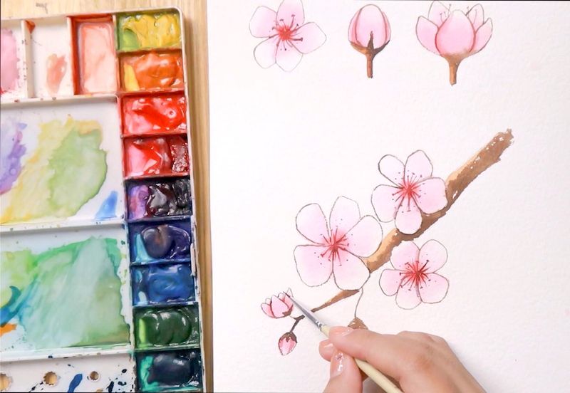 สีน้ำ: เสน่ห์ของหยดสีและความโปร่งแสง ที่ทำให้หลายคนตกหลุมรัก